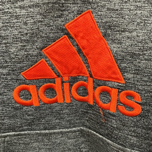 Dark Blue/Dark Grey Adidas Boys Youth Sz Medium (10/12) Hoodie by Adidas - Picture 6 of 7